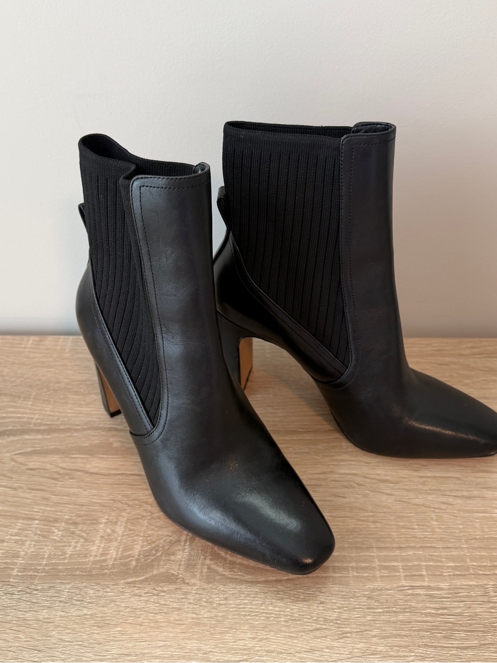Vince Camuto Black Women's Stretch Ankle Boots